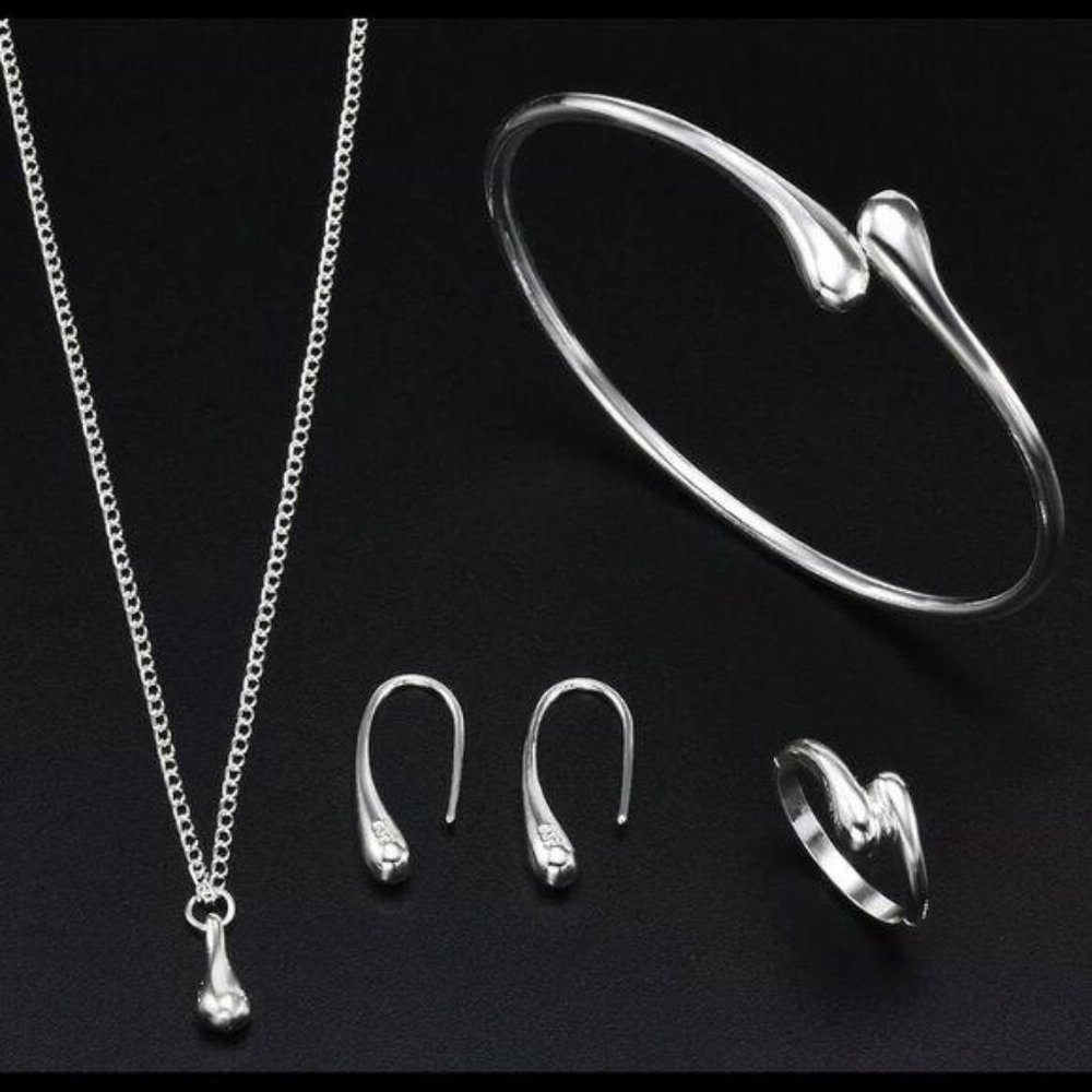 🌟 Drop Sterling Silver set